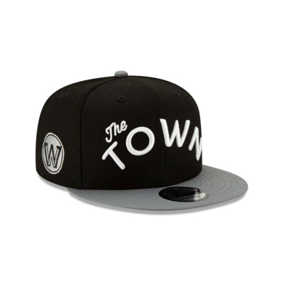 Golden State Warriors Gorra | New Era 2019 NBA Authentics City Series 9fifty Snapback Cap Mexico - Negros